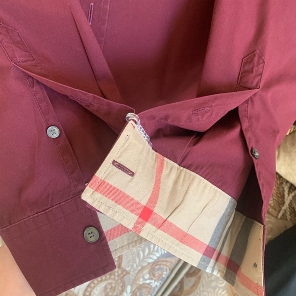 Burberry Men’s Oxford button up - Picture 4 of 7